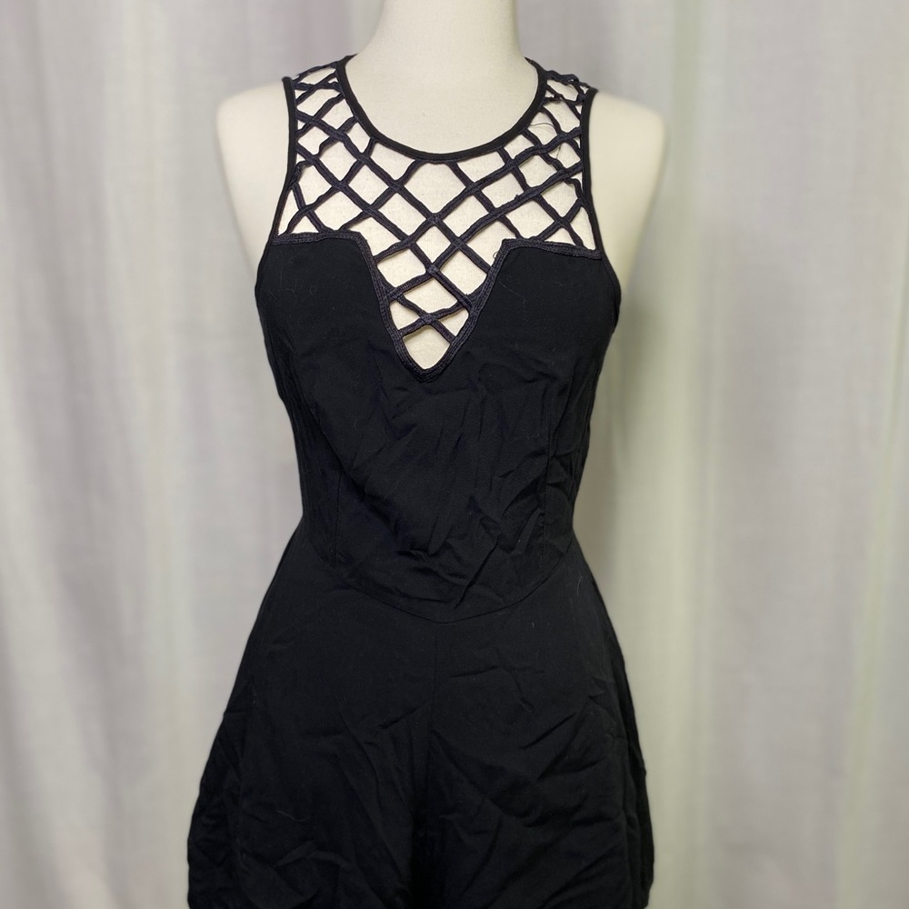 Black LF Romper
